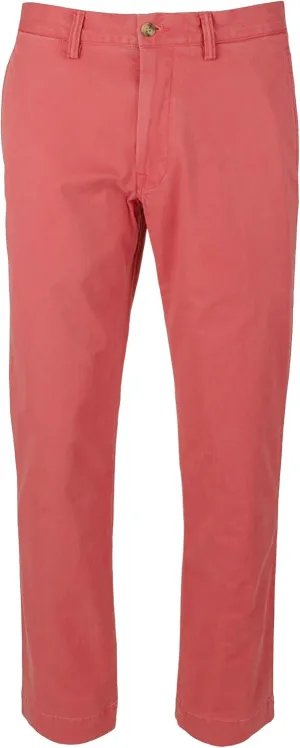 POLO RALPH LAUREN Men's Stretch Slim Fit Chino Pants Nantucket Red 36WX32L