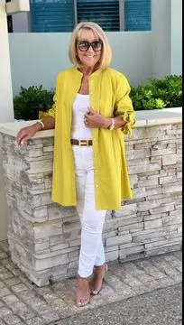 Reanah  Button-Up Longline Shirt Jacket