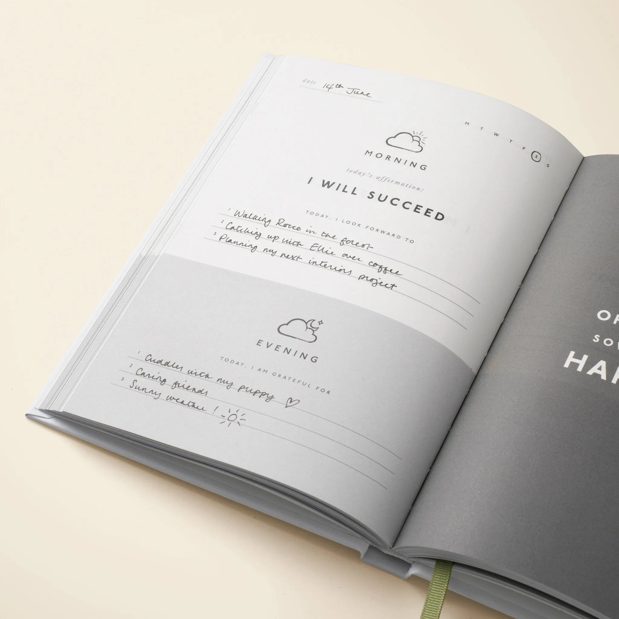 Reflect A5 Hardcover Guided Gratitude Journal