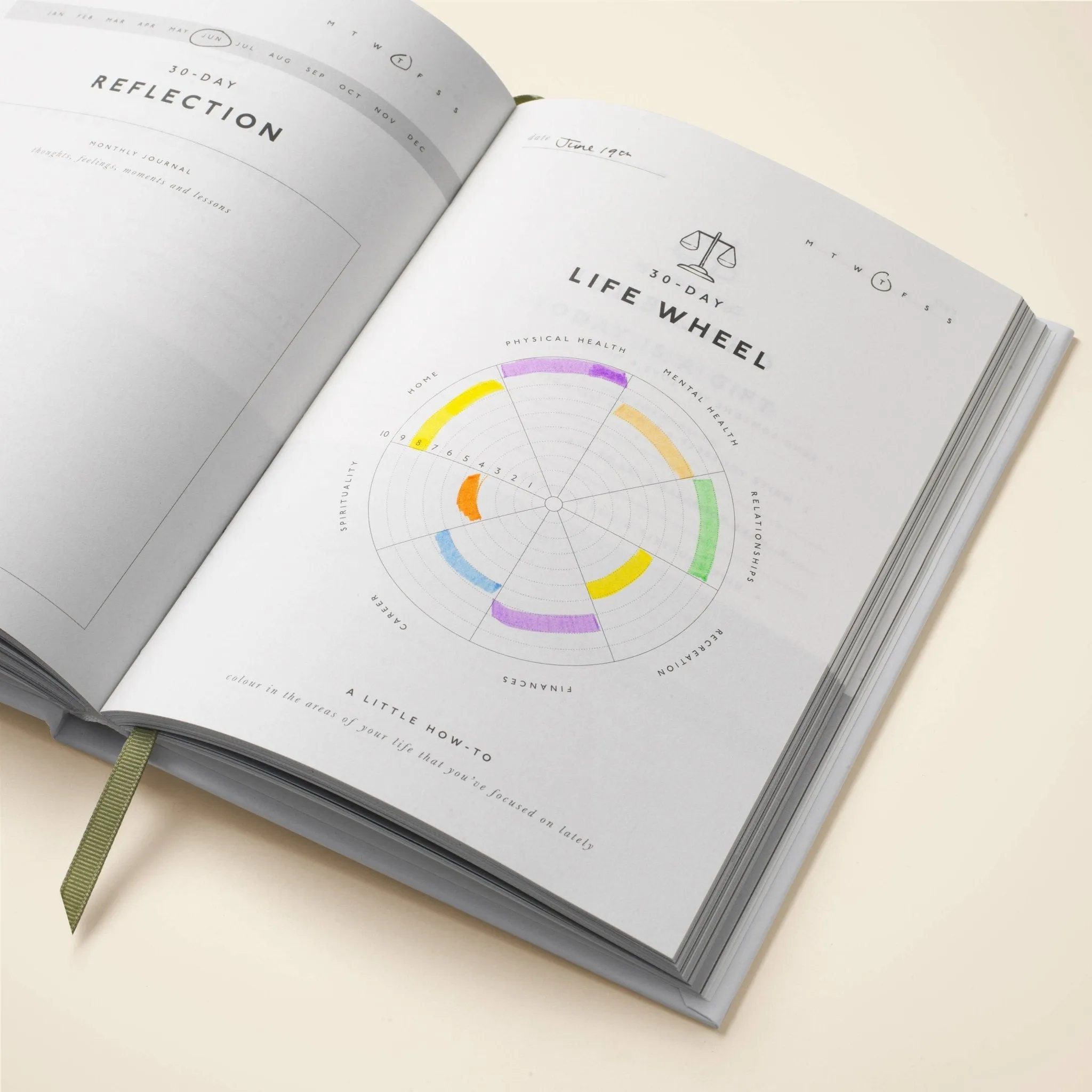 Reflect A5 Hardcover Guided Gratitude Journal