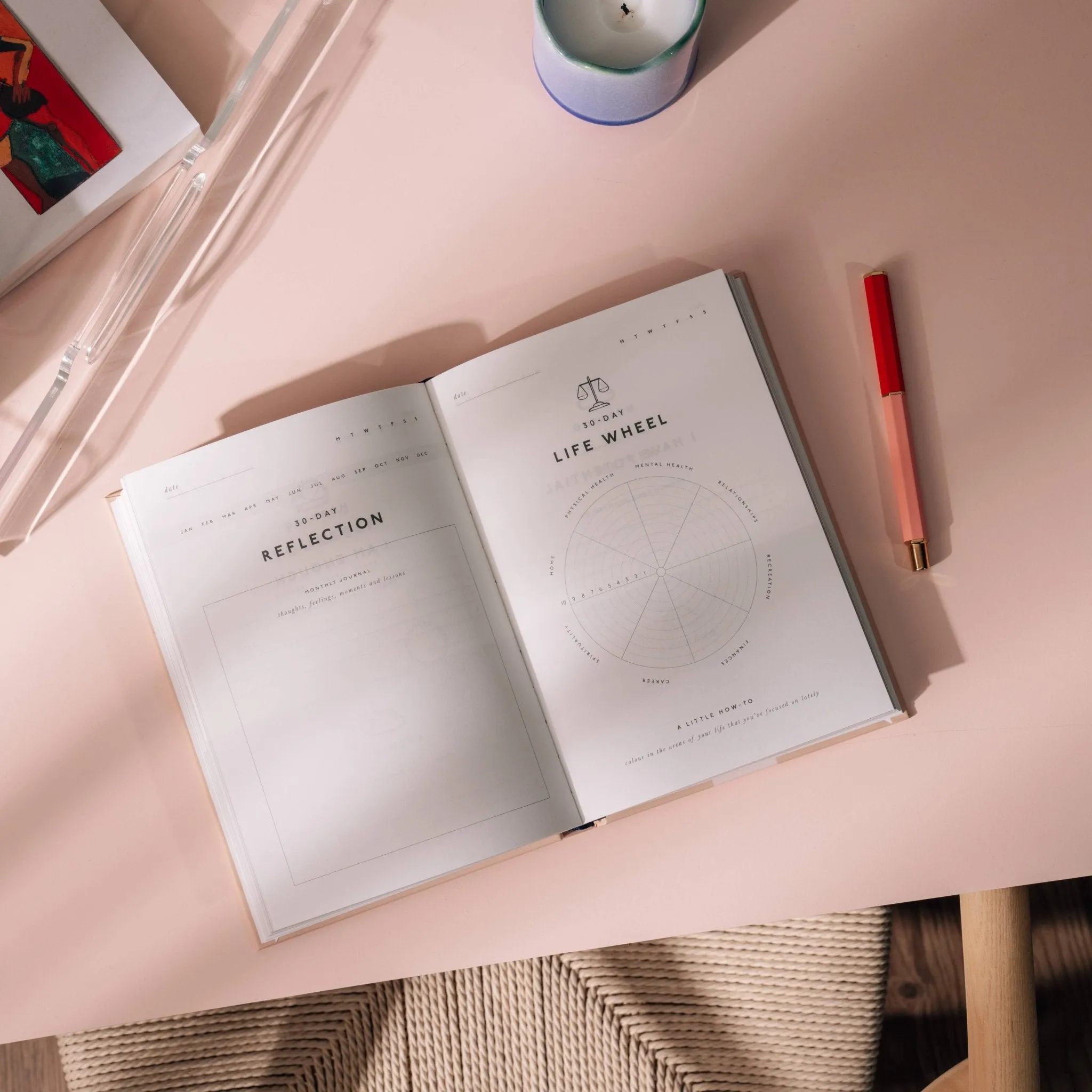 Reflect A5 Hardcover Guided Gratitude Journal