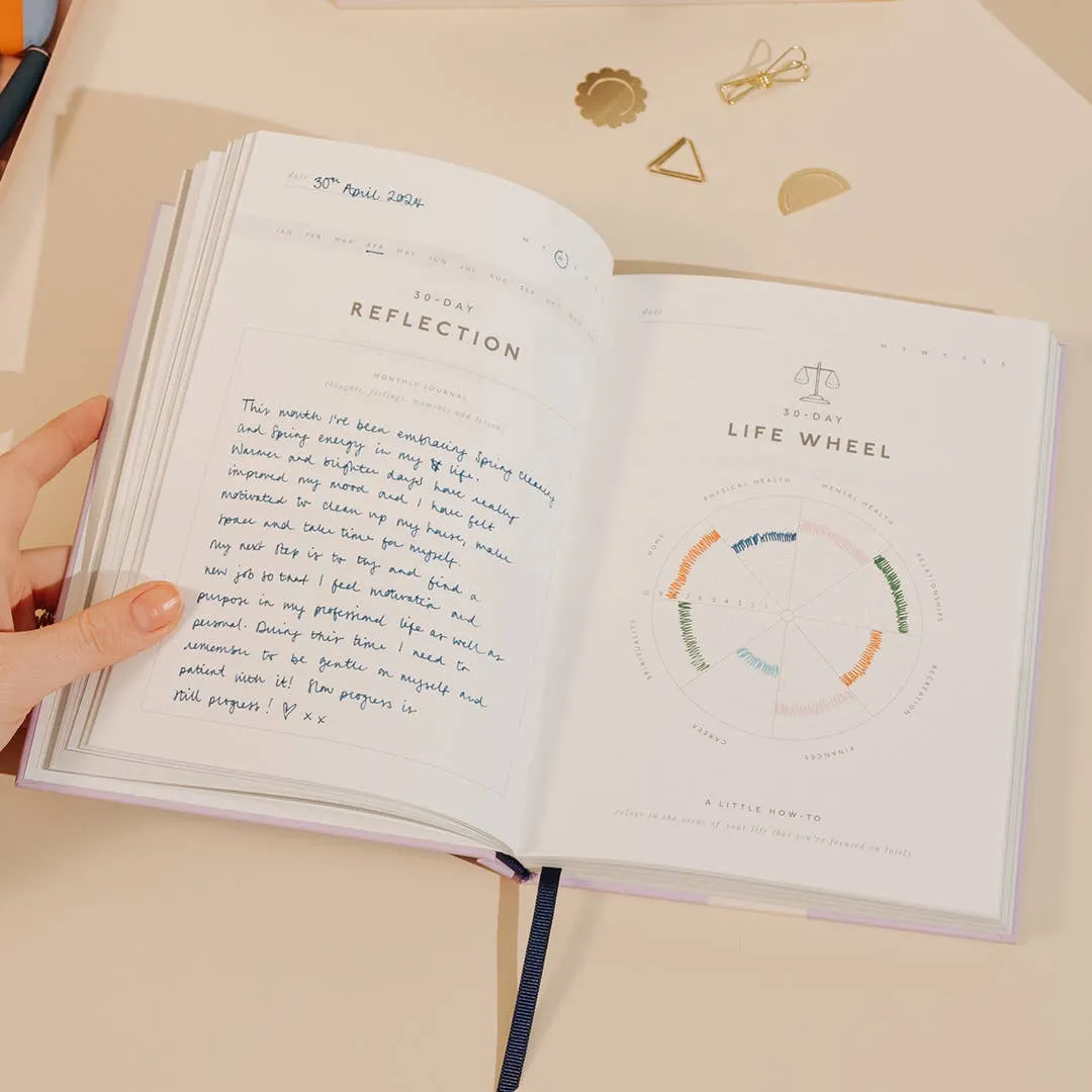 Reflect A5 Hardcover Guided Gratitude Journal