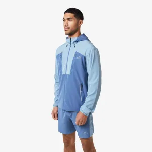 Reflect Detail Colourblock Jacket | Light Blue