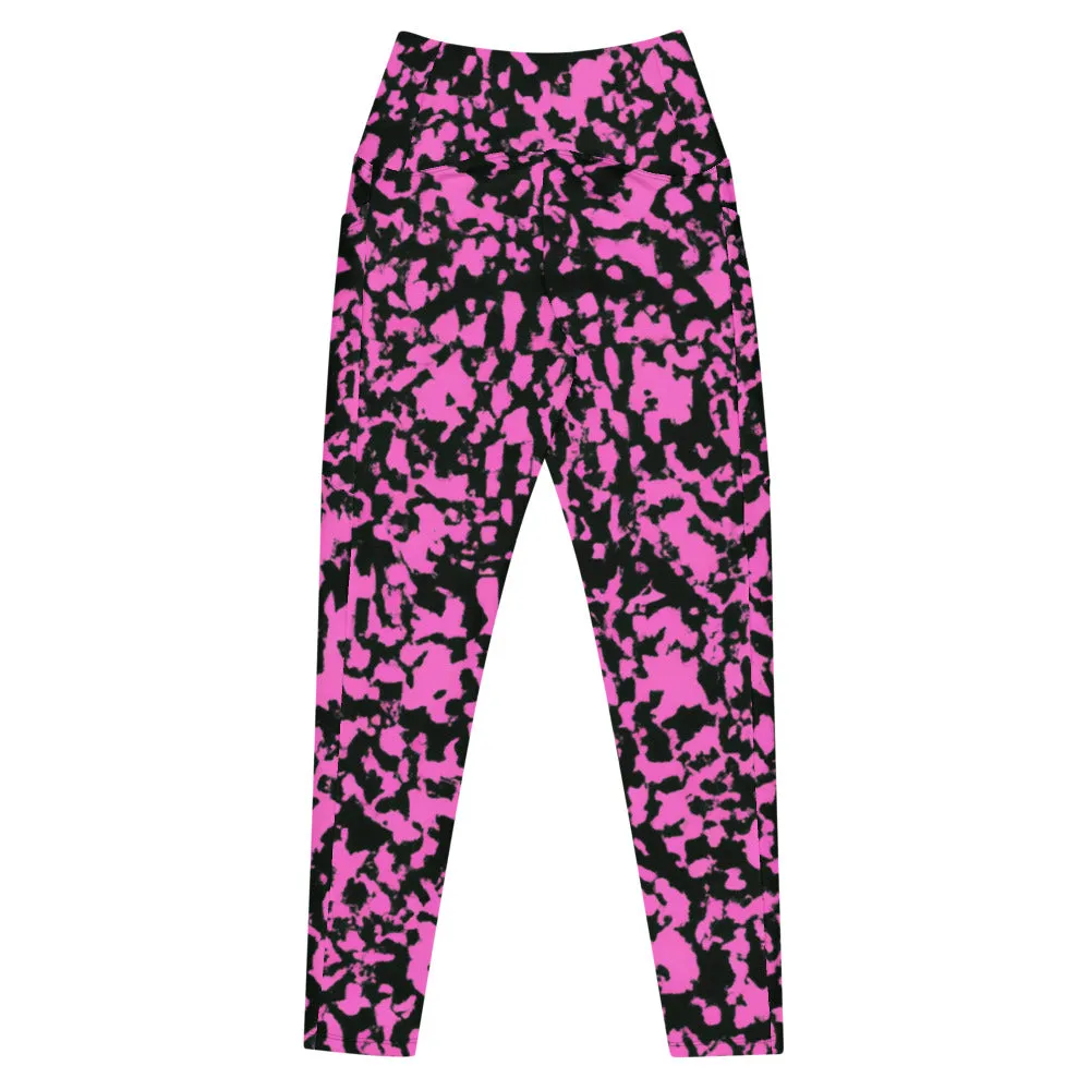 Regal Crossover Leggings with Pockets