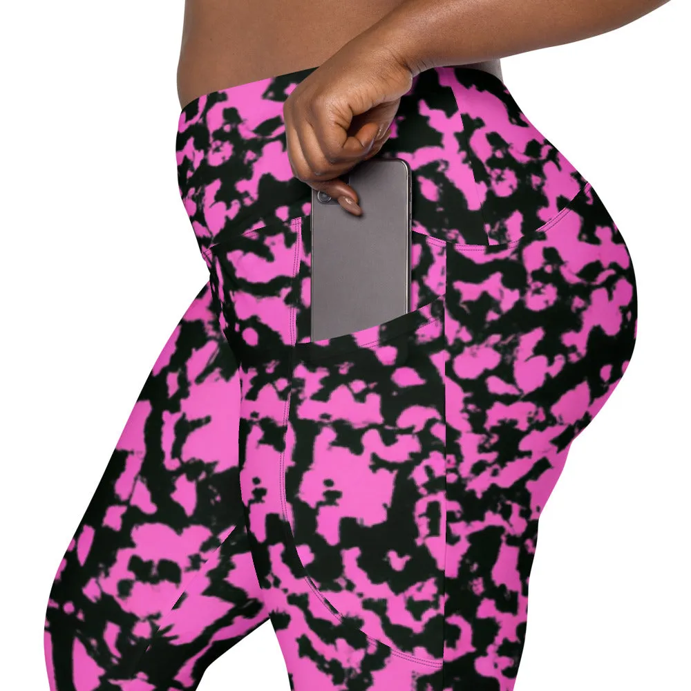 Regal Crossover Leggings with Pockets