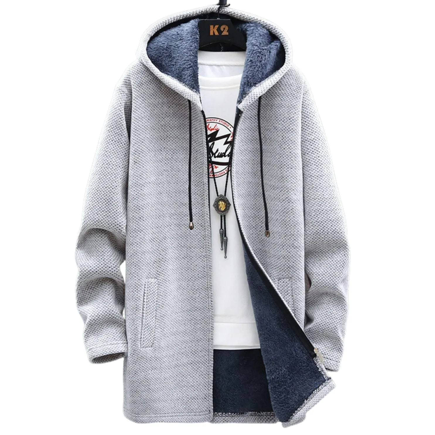 ROSIE | Longline Zip Hoodie