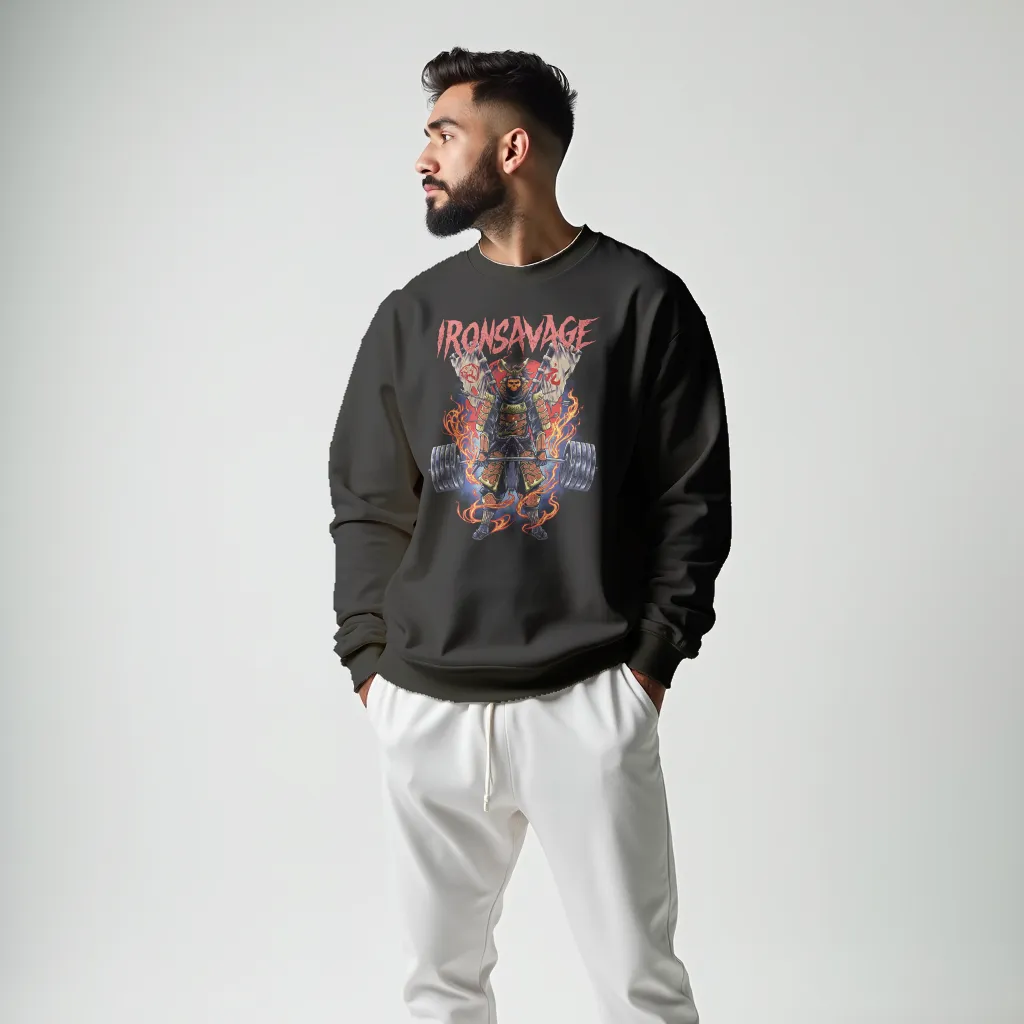 Samurai: Deadlift Crewneck Sweatshirt
