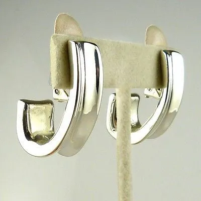 Simon Sebbag Sterling Silver Graduated Clip Earrings E2725