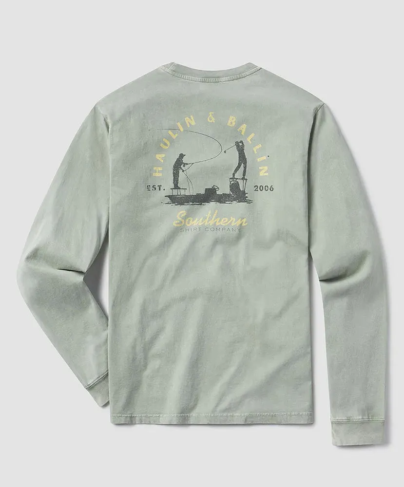 Southern Shirt Co - Haulin and Ballin Long Sleeve Tee