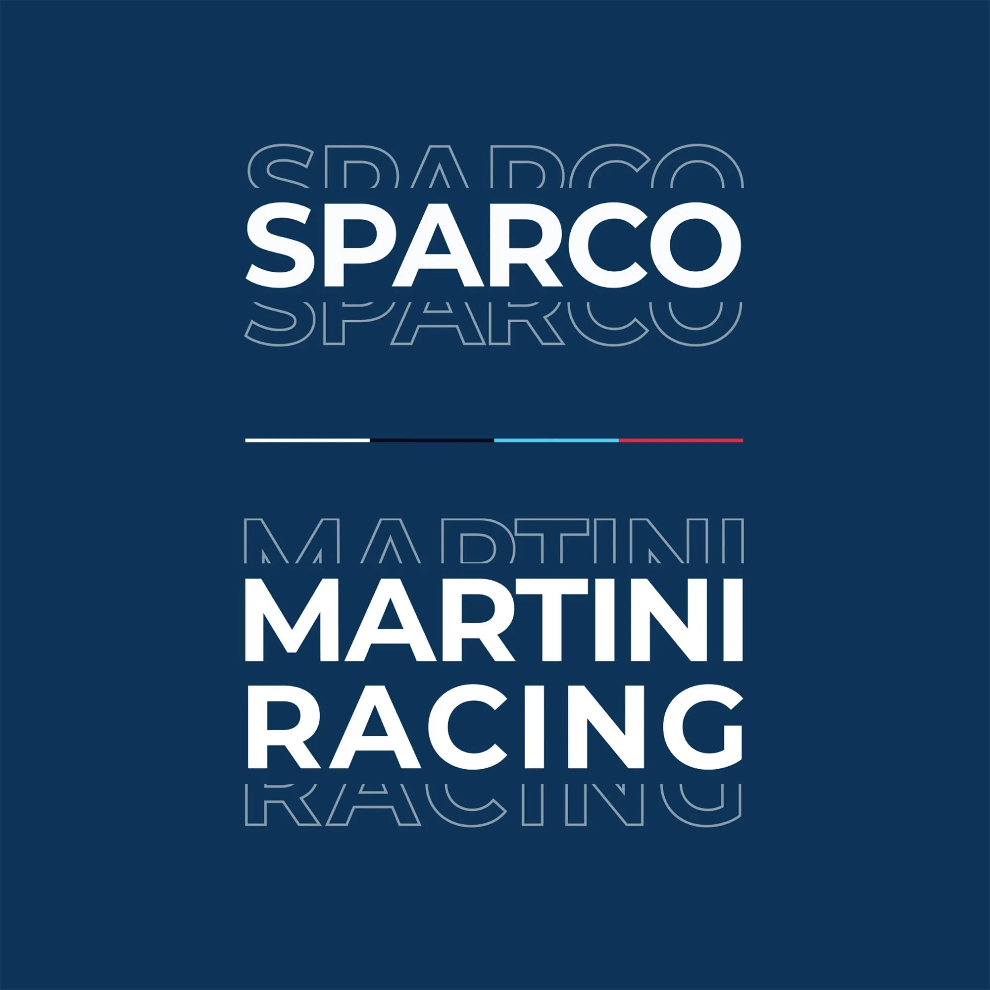 Sparco Martini Racing Softshell-Fleecejacke aus 3-lagigem technischem Gewebe