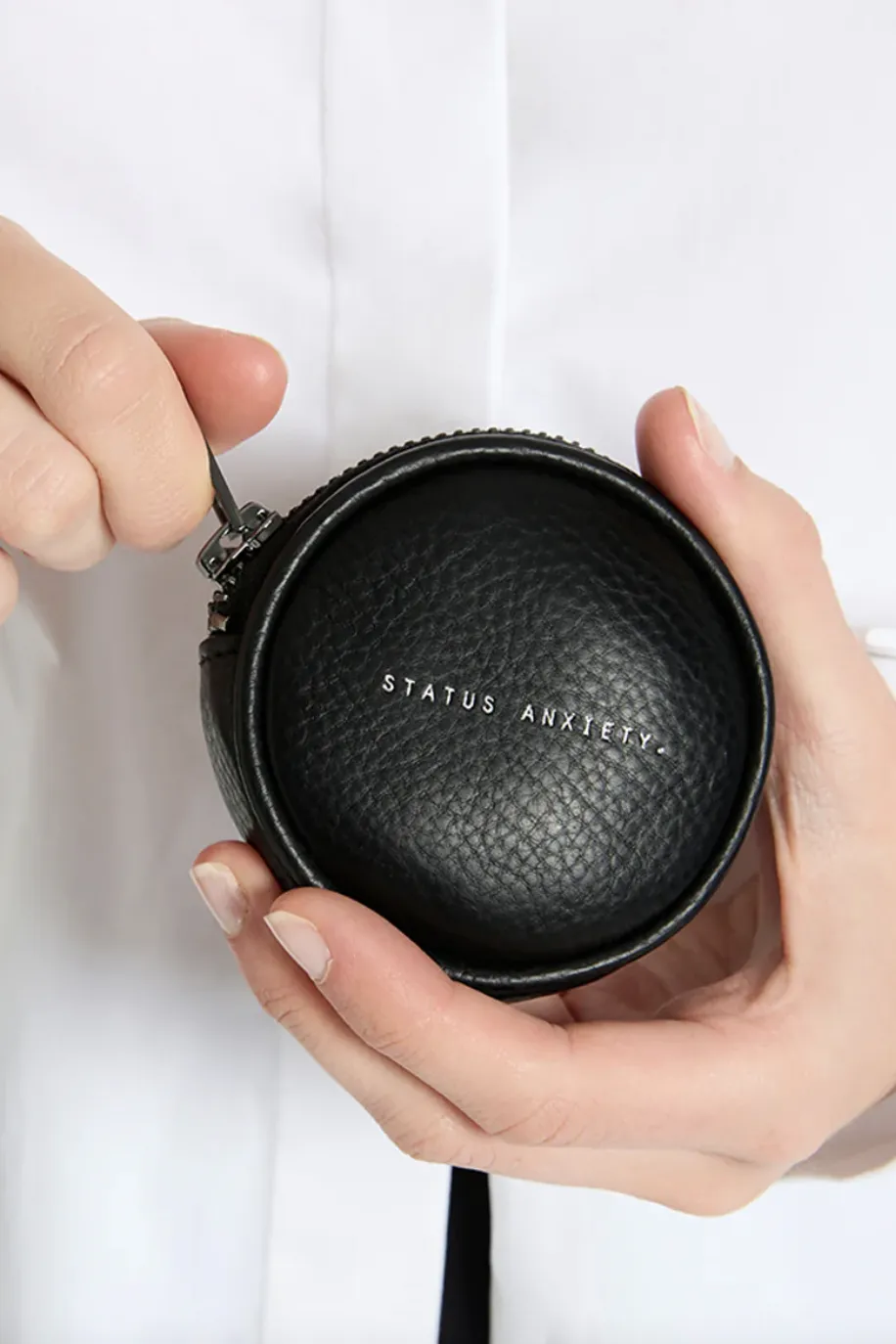STATUS ANXIETY GO WITH ME POUCH - BLACK