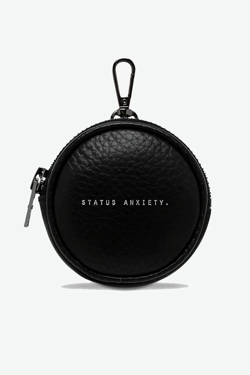 STATUS ANXIETY GO WITH ME POUCH - BLACK
