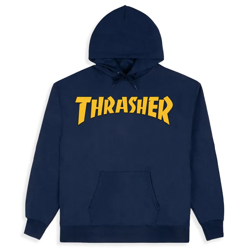 Thrasher - Cover Logo Hood (Navy)