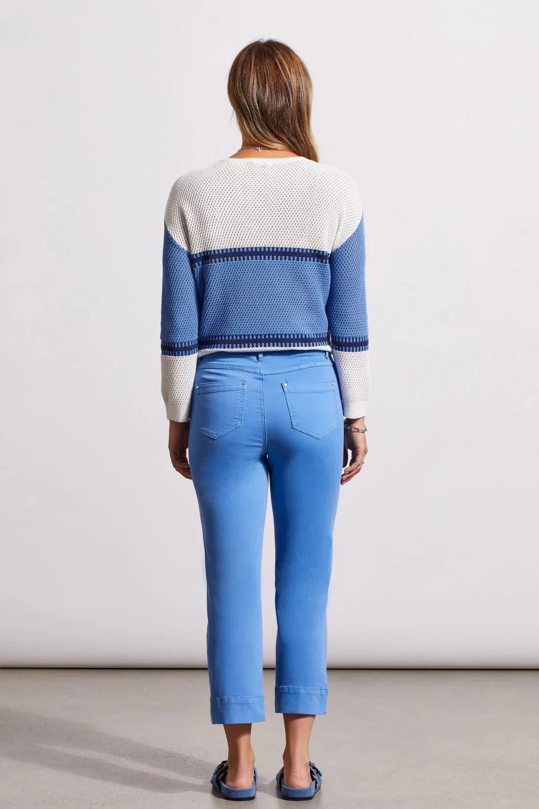 Tribal | Pull-On Kick Flare Capri | Women's