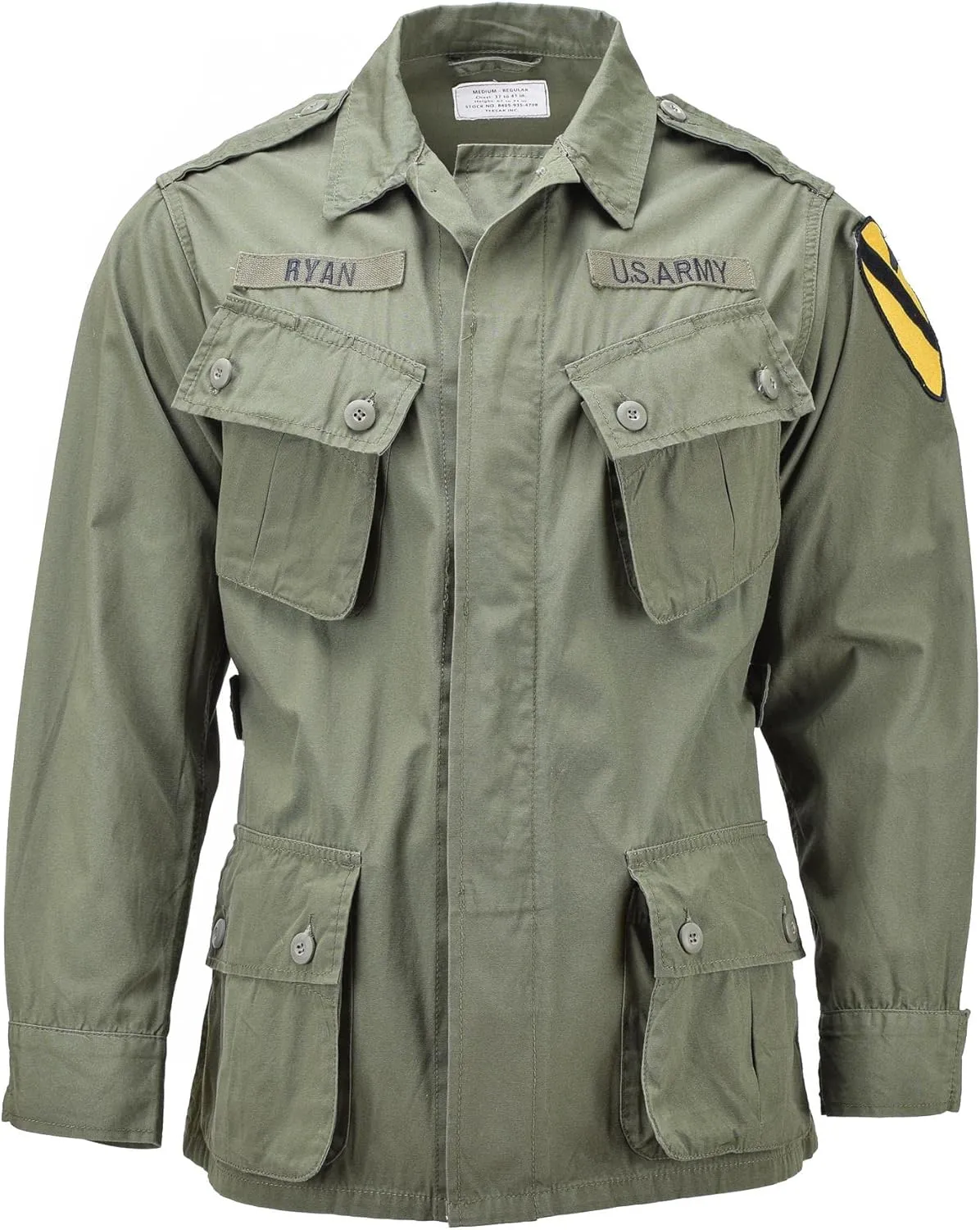 U.S. Military style Jacket Miltec Olive Drab M64 Vietnam jungle uniform lightweight military BDU
