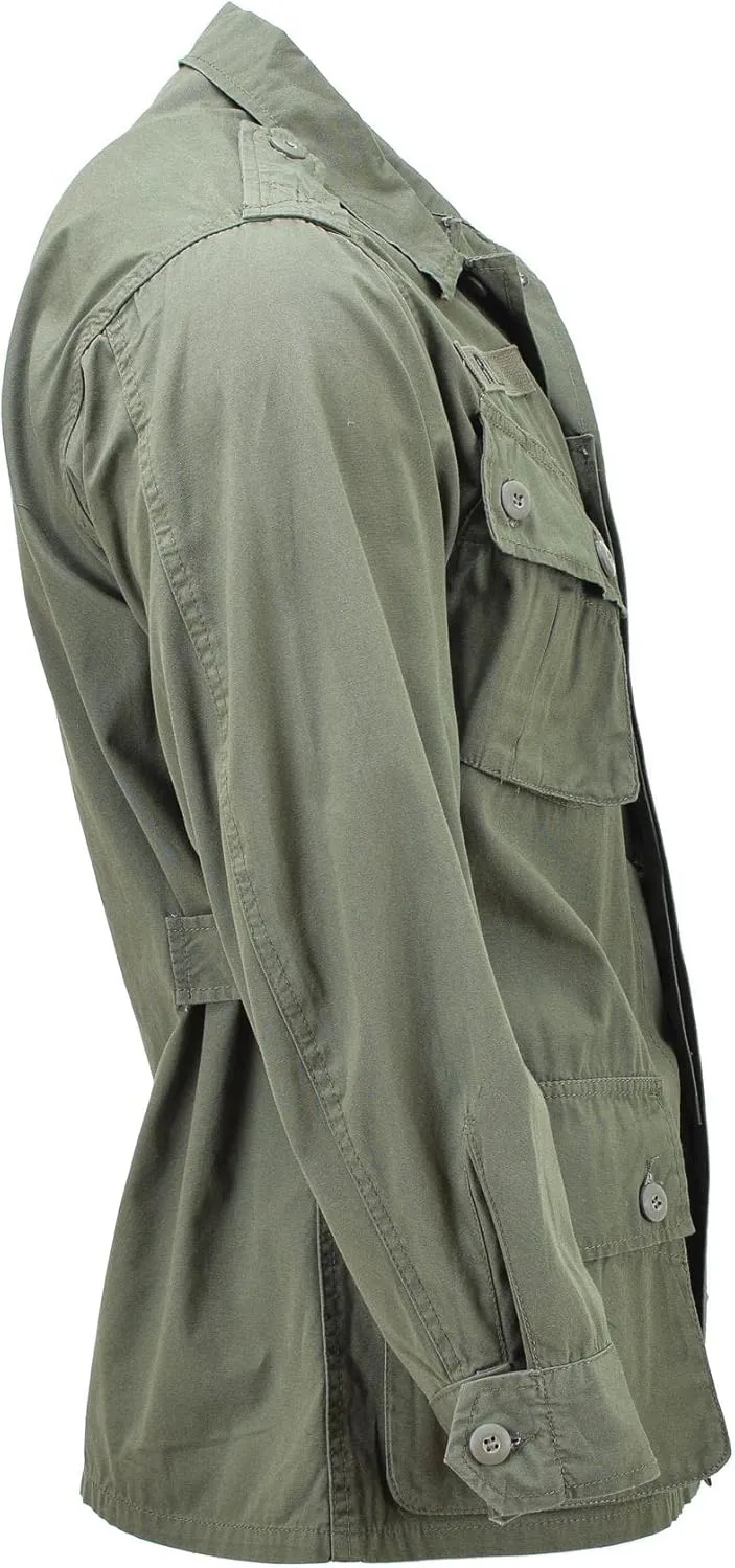 U.S. Military style Jacket Miltec Olive Drab M64 Vietnam jungle uniform lightweight military BDU