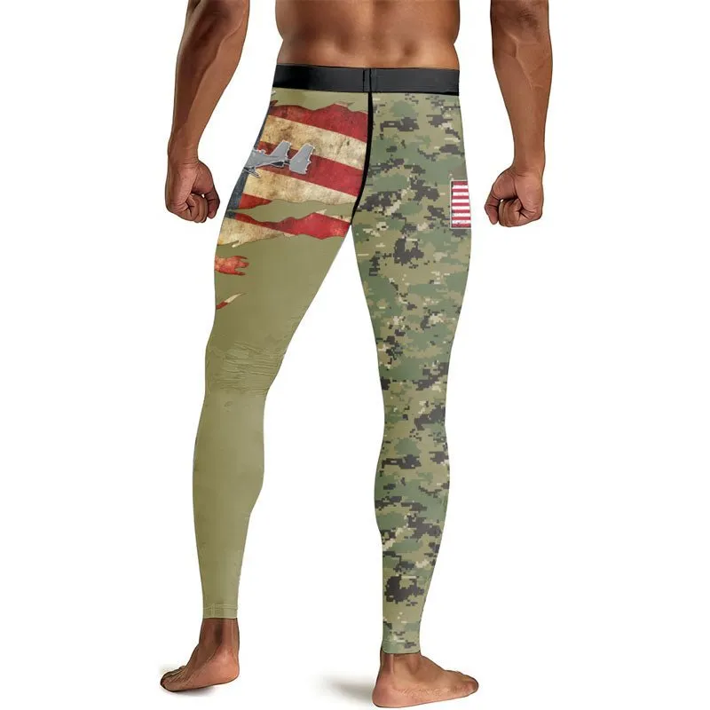 Veteran Osprey Men's Compression Leggings