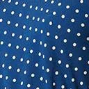 Vintage Style Navy & White Pin Dot Tiered Dress