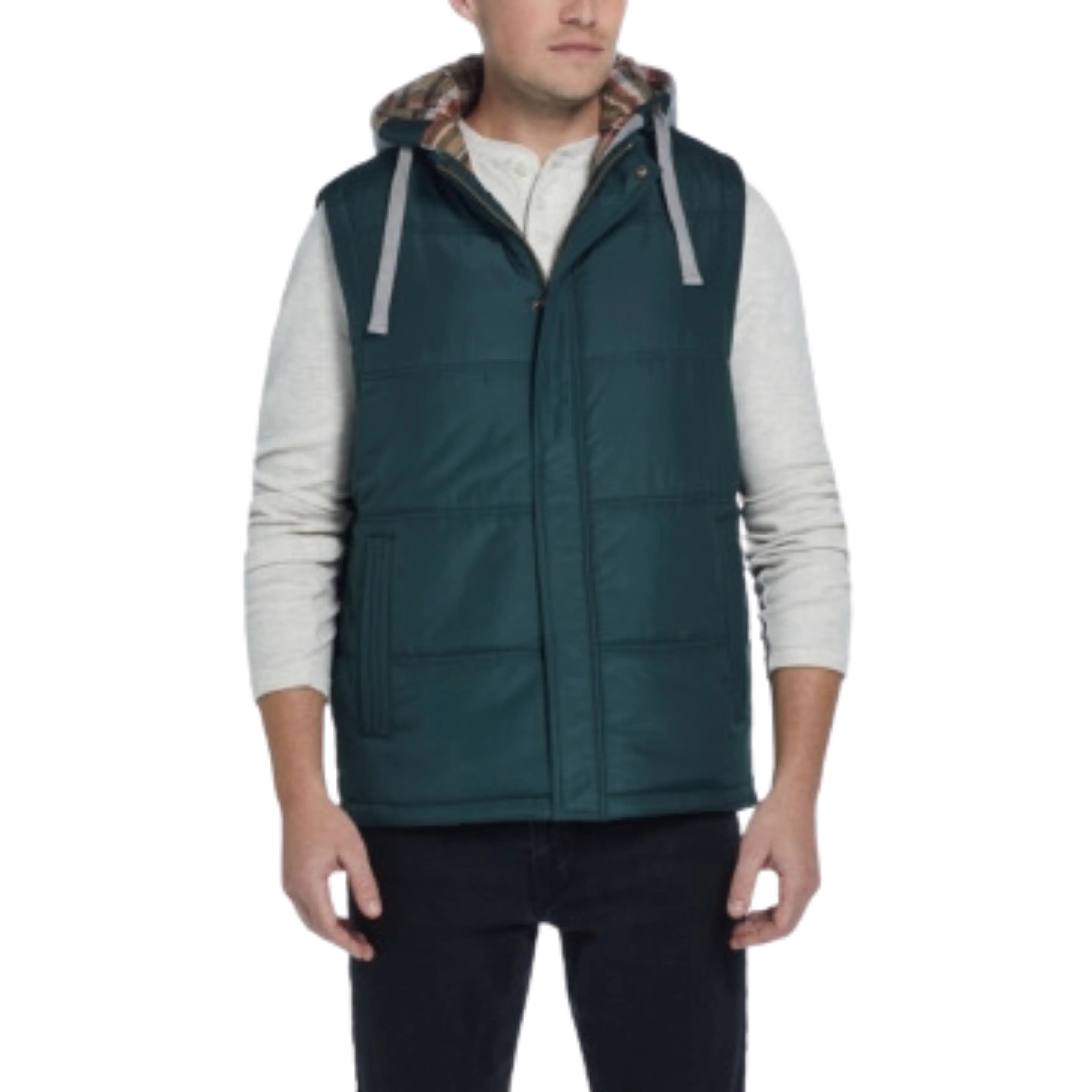 WEATHERPROOF - Hooded Puffer Vest