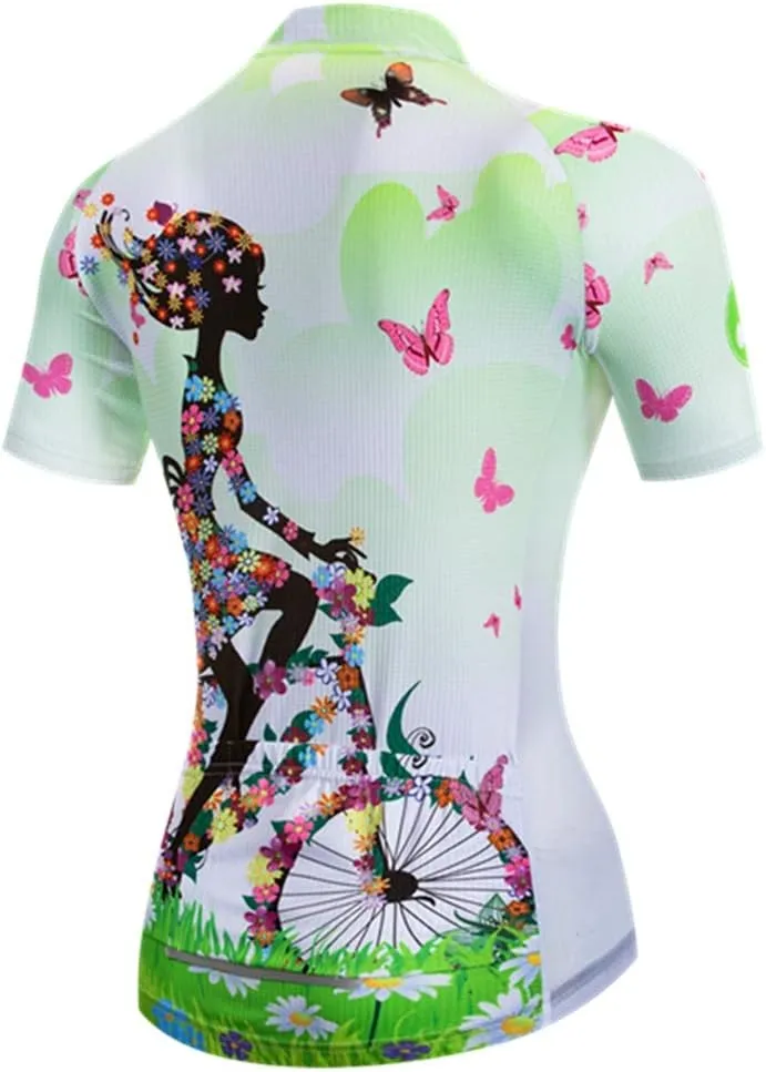 Women's Cycling Jersey Set Summer Bicycle Clothing Bike Clothes Cycling Set