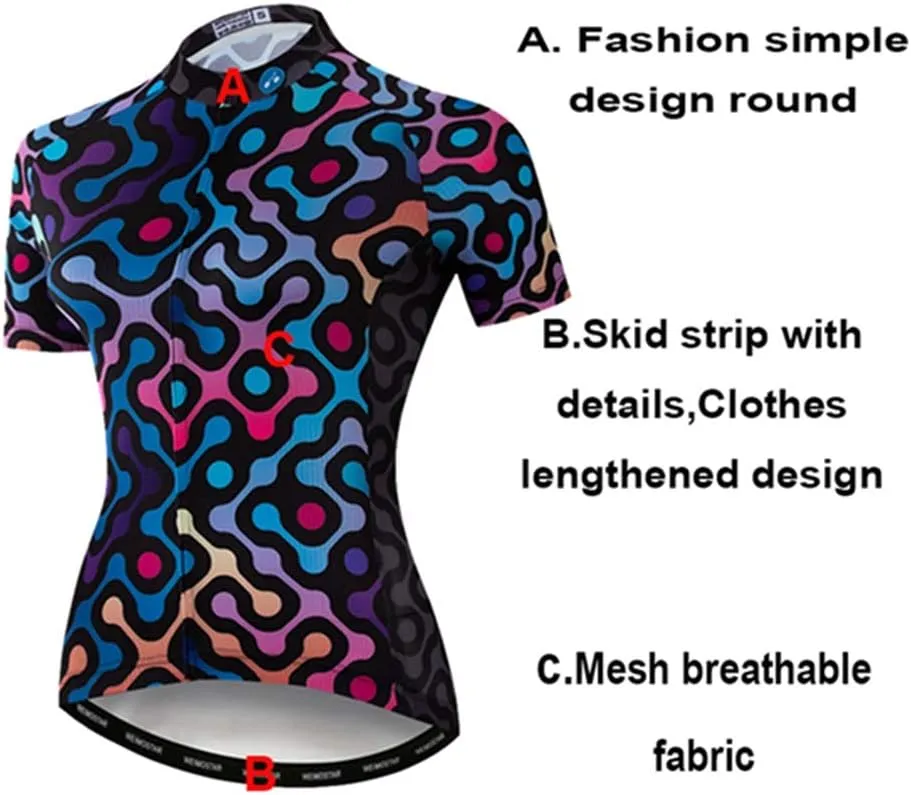 Women's Cycling Jersey Set Summer Bicycle Clothing Bike Clothes Cycling Set