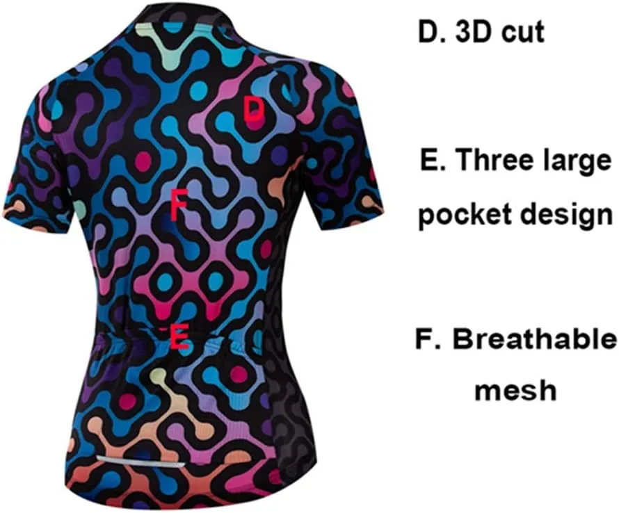 Women's Cycling Jersey Set Summer Bicycle Clothing Bike Clothes Cycling Set