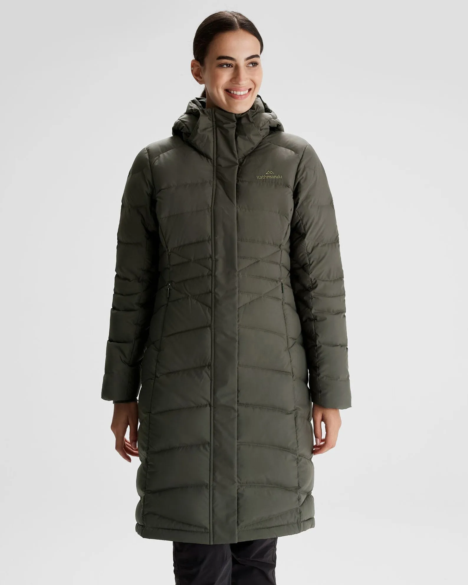 Women's Winterburn Down Parka - Dark Moss