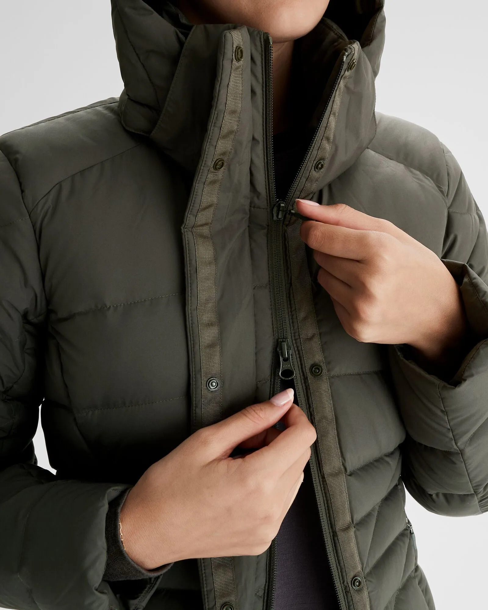 Women's Winterburn Down Parka - Dark Moss