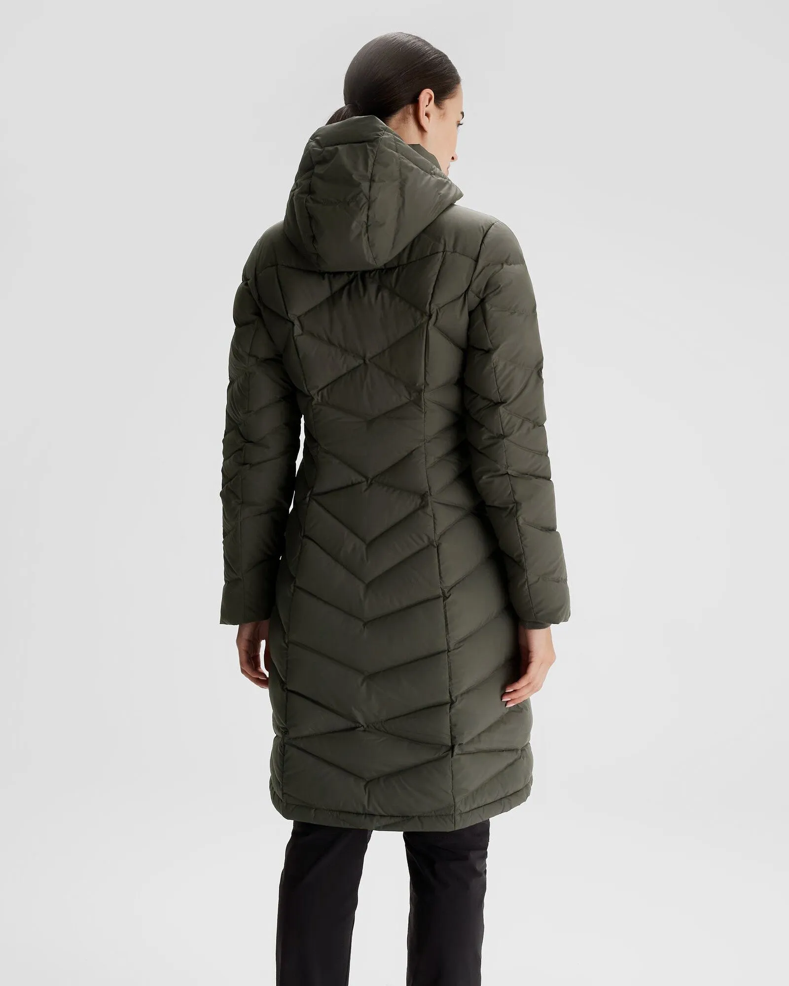 Women's Winterburn Down Parka - Dark Moss