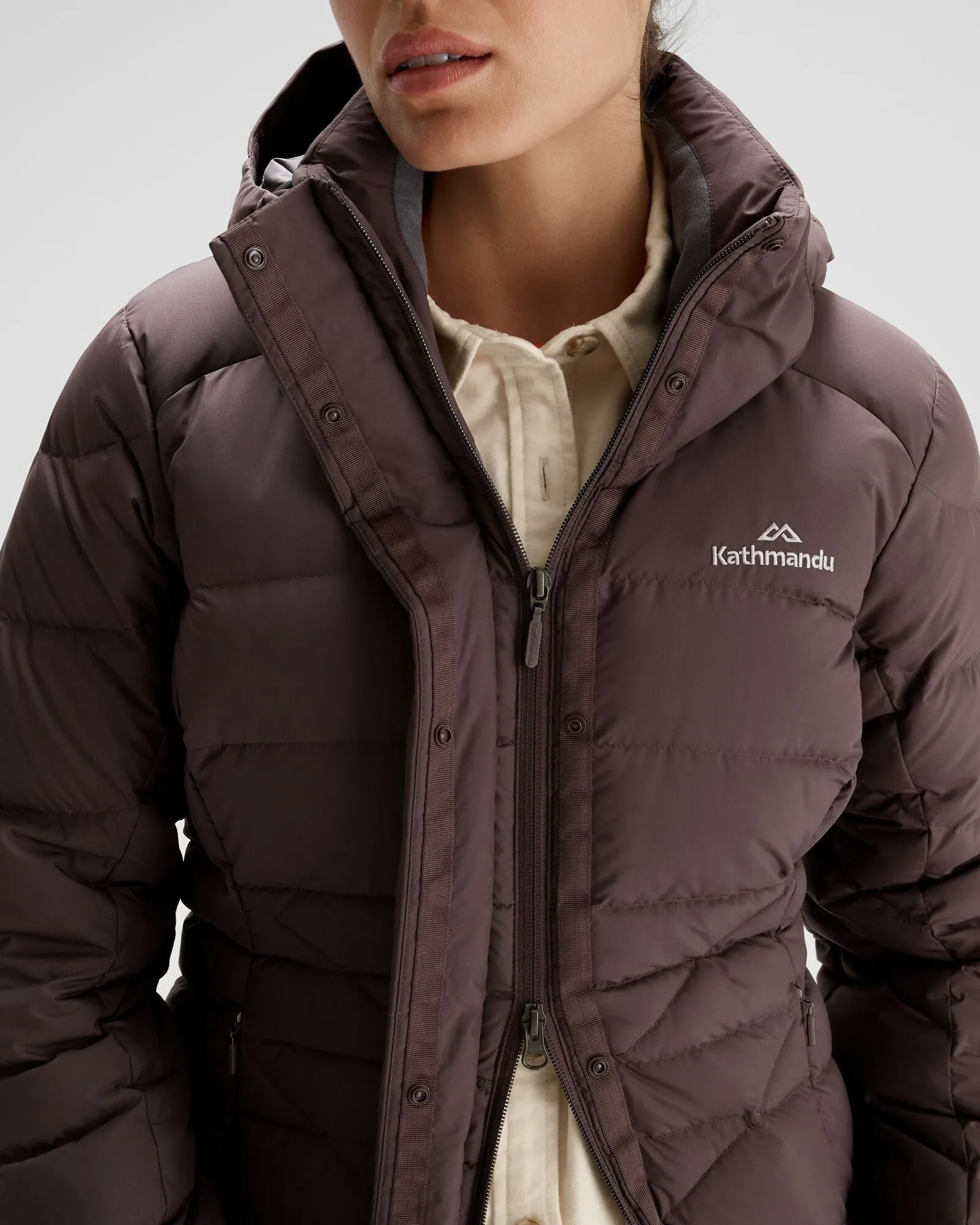 Women's Winterburn Down Parka - Dark Quartz