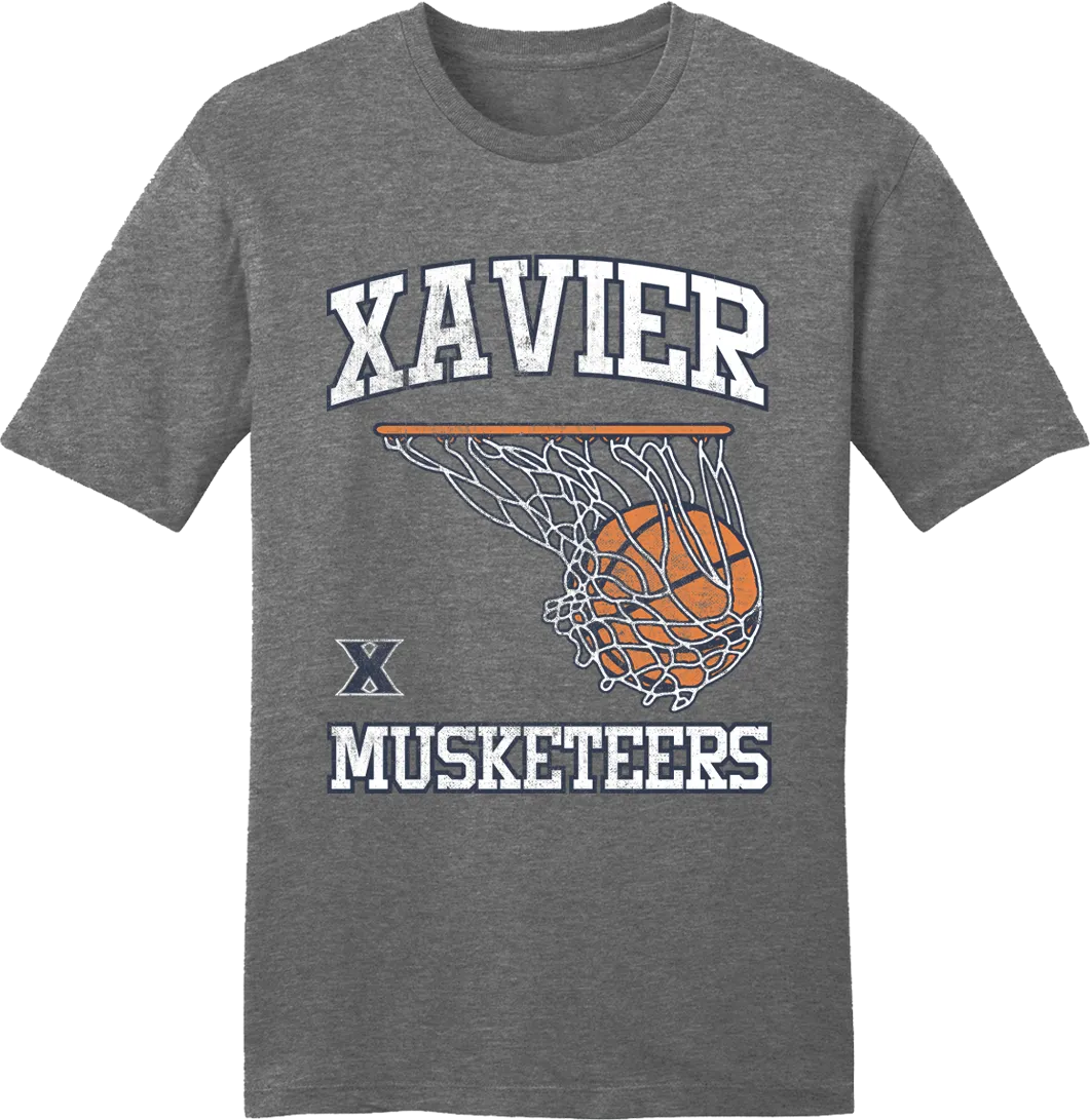 Xavier Vintage Basketball Swoosh
